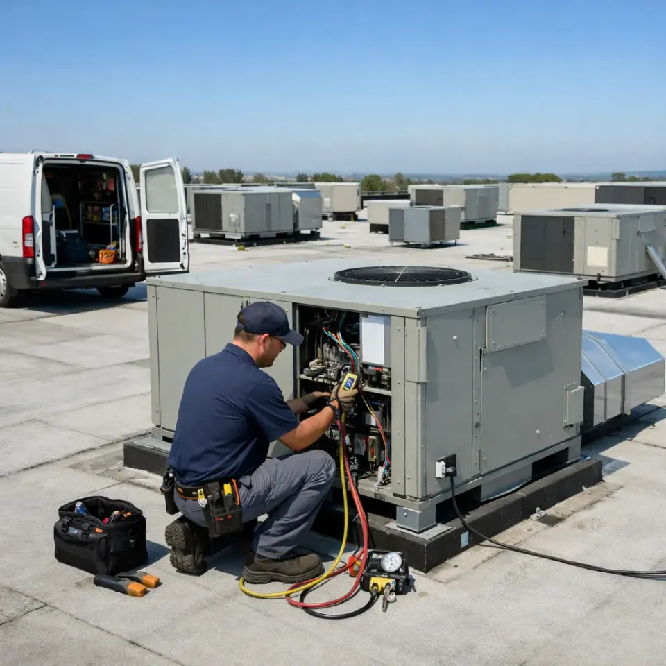HVAC service in Brooklyn, MD